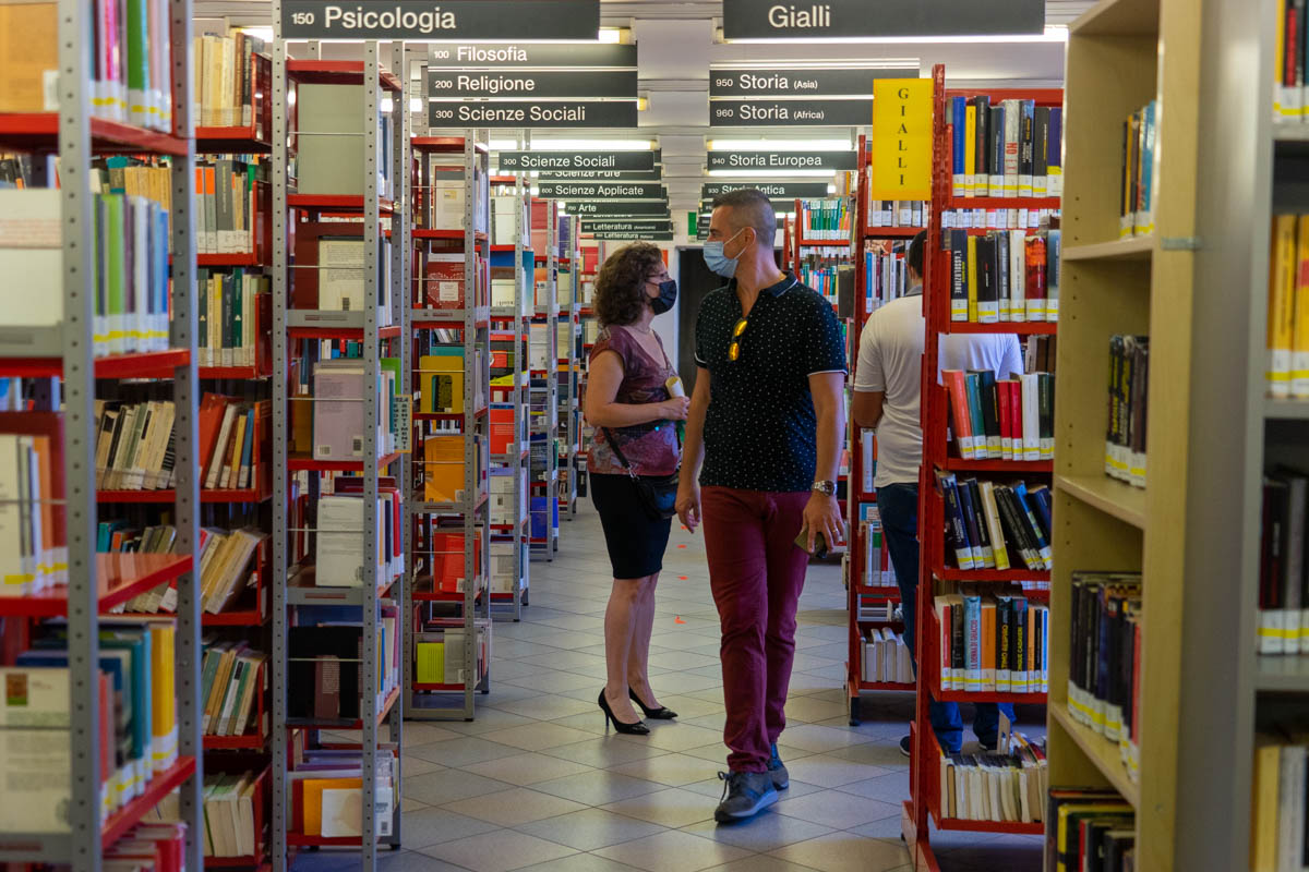 Inaugurazione spazi rinnovati Biblioteca civica di Cologno Monzese 18/09/2021