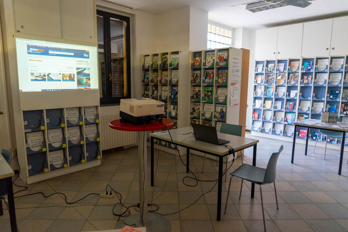 Inaugurazione spazi rinnovati Biblioteca civica di Cologno Monzese 18/09/2021
